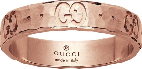 gucci rings rose gold|Gucci trademark ring in gold.